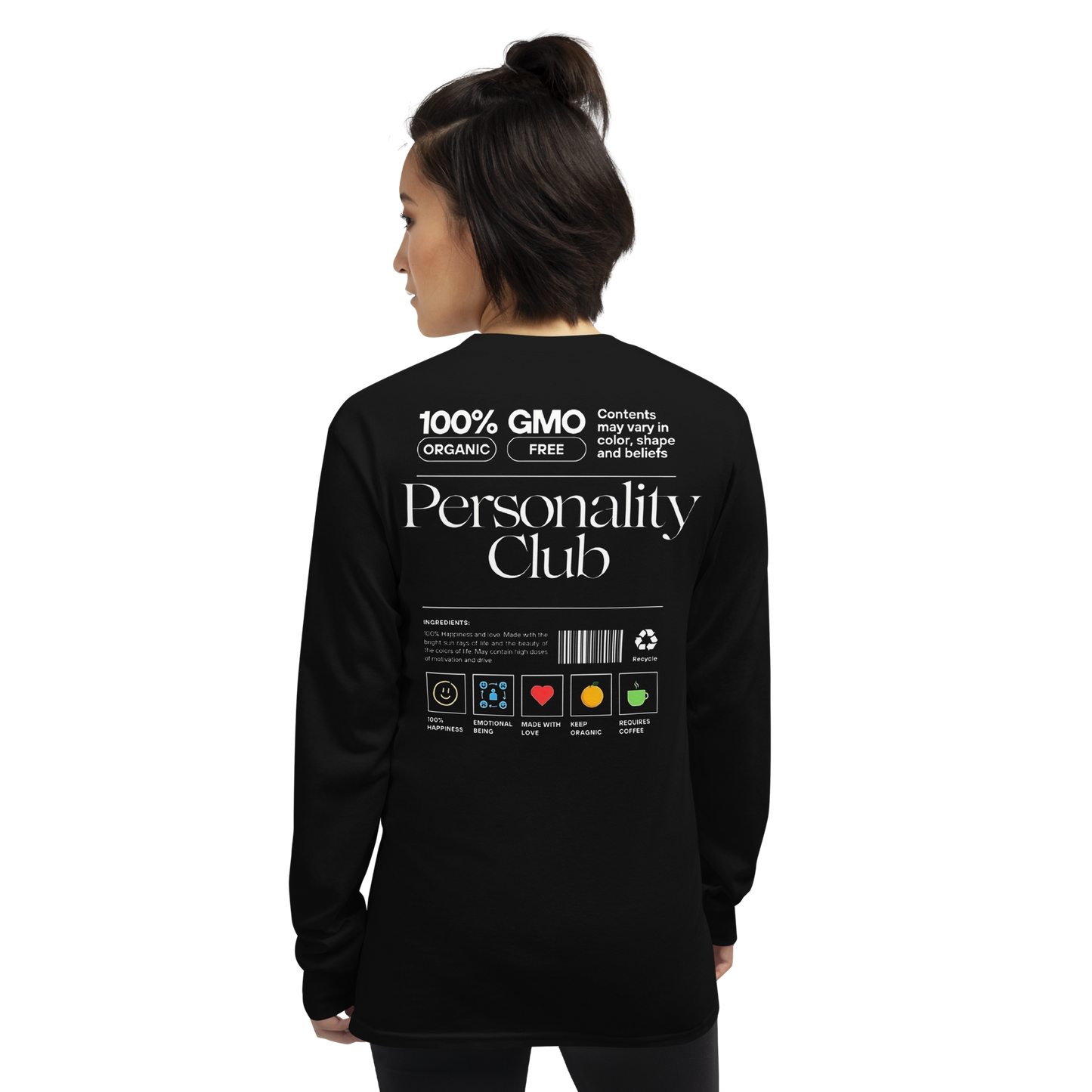 "Bold Personality" Long Sleeve Shirt