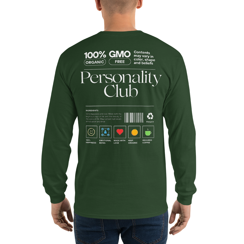 "Bold Personality" Long Sleeve Shirt