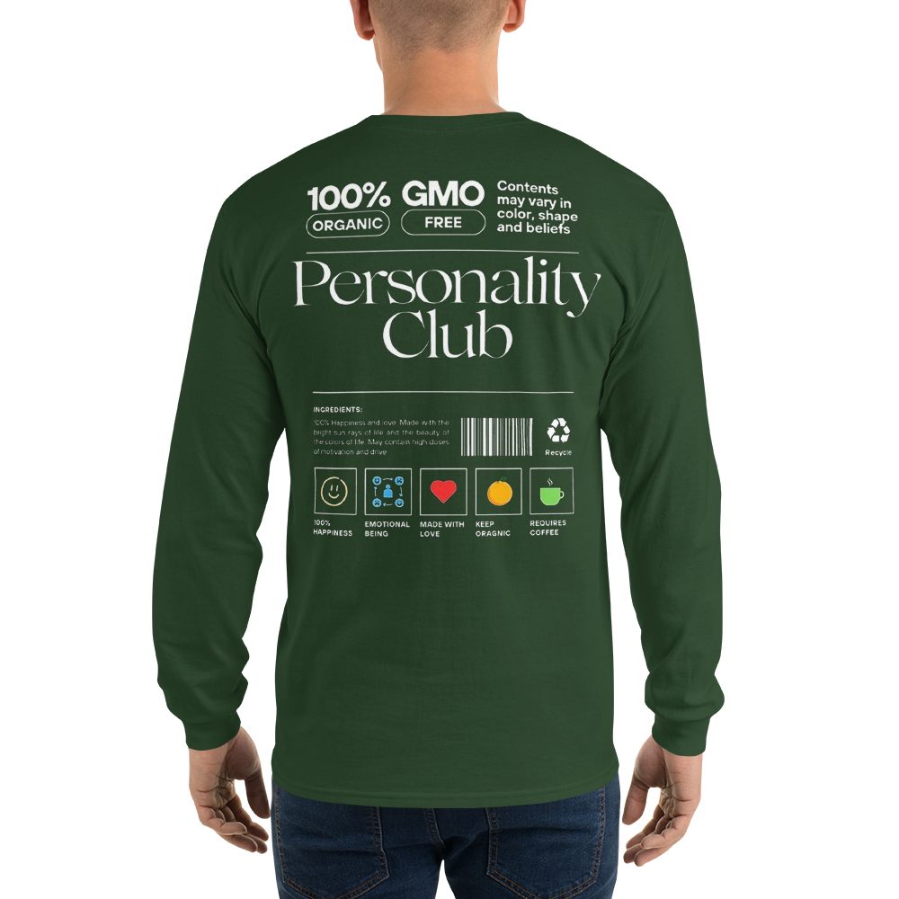 *Limited* Harvest Personality Long Sleeve Tee Shirt