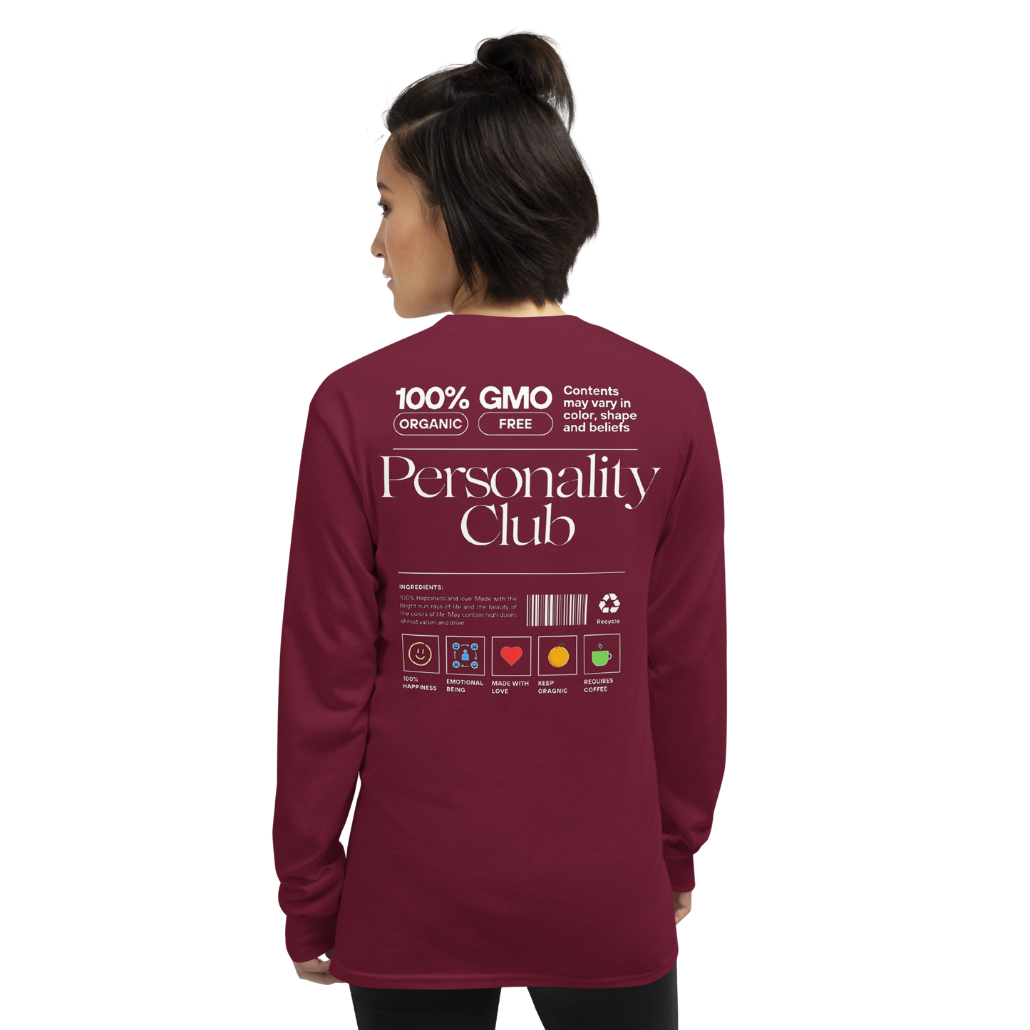 "Bold Personality" Long Sleeve Shirt