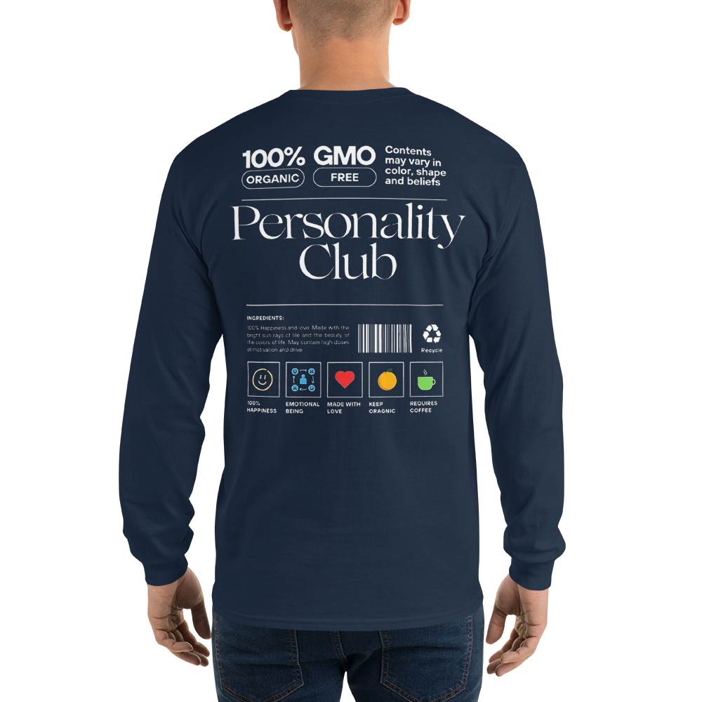 "Bold Personality" Long Sleeve Shirt