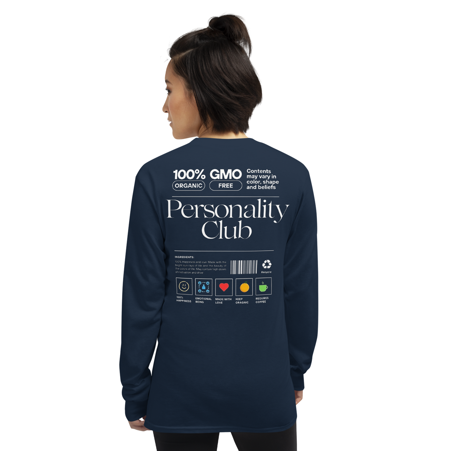 "Bold Personality" Long Sleeve Shirt