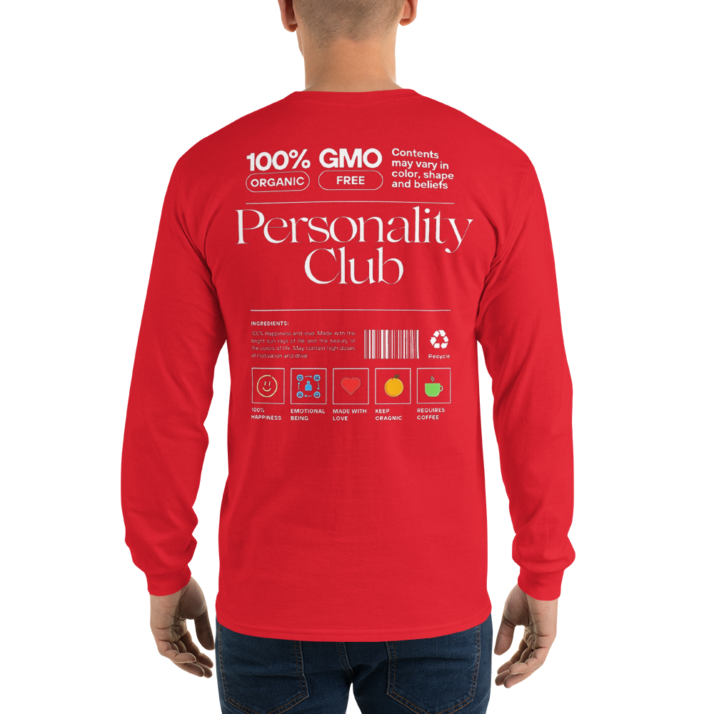 "Bold Personality" Long Sleeve Shirt