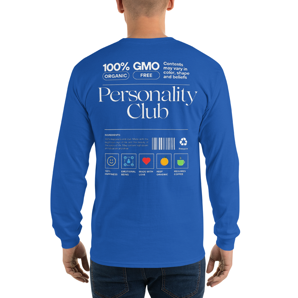 "Bold Personality" Long Sleeve Shirt