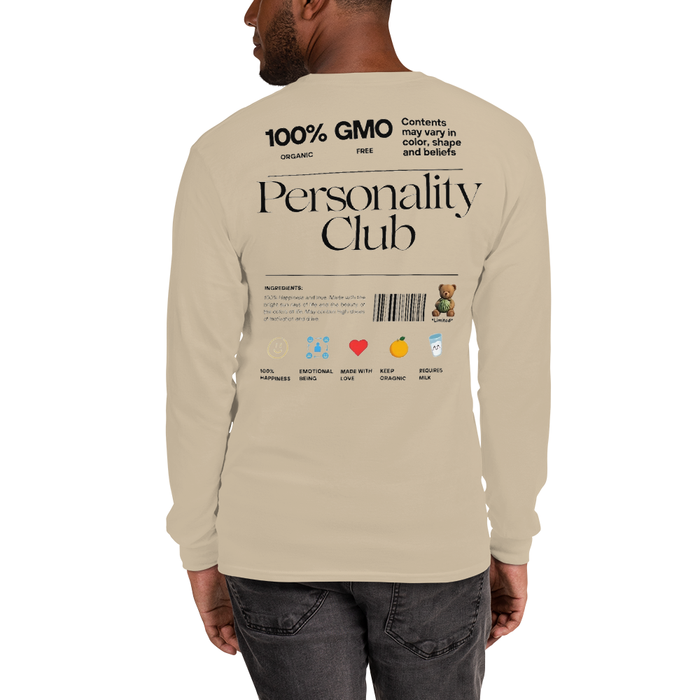 "Bold Personality" Long Sleeve Shirt