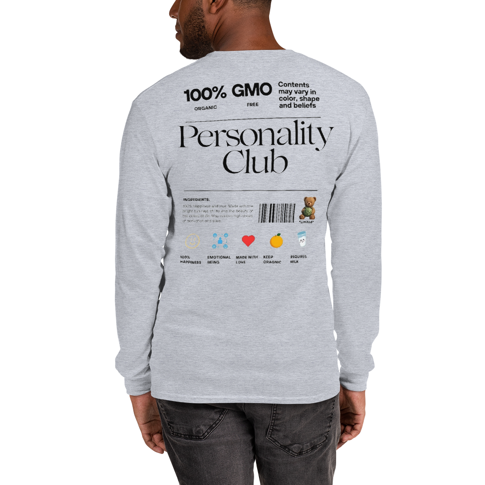 "Bold Personality" Long Sleeve Shirt