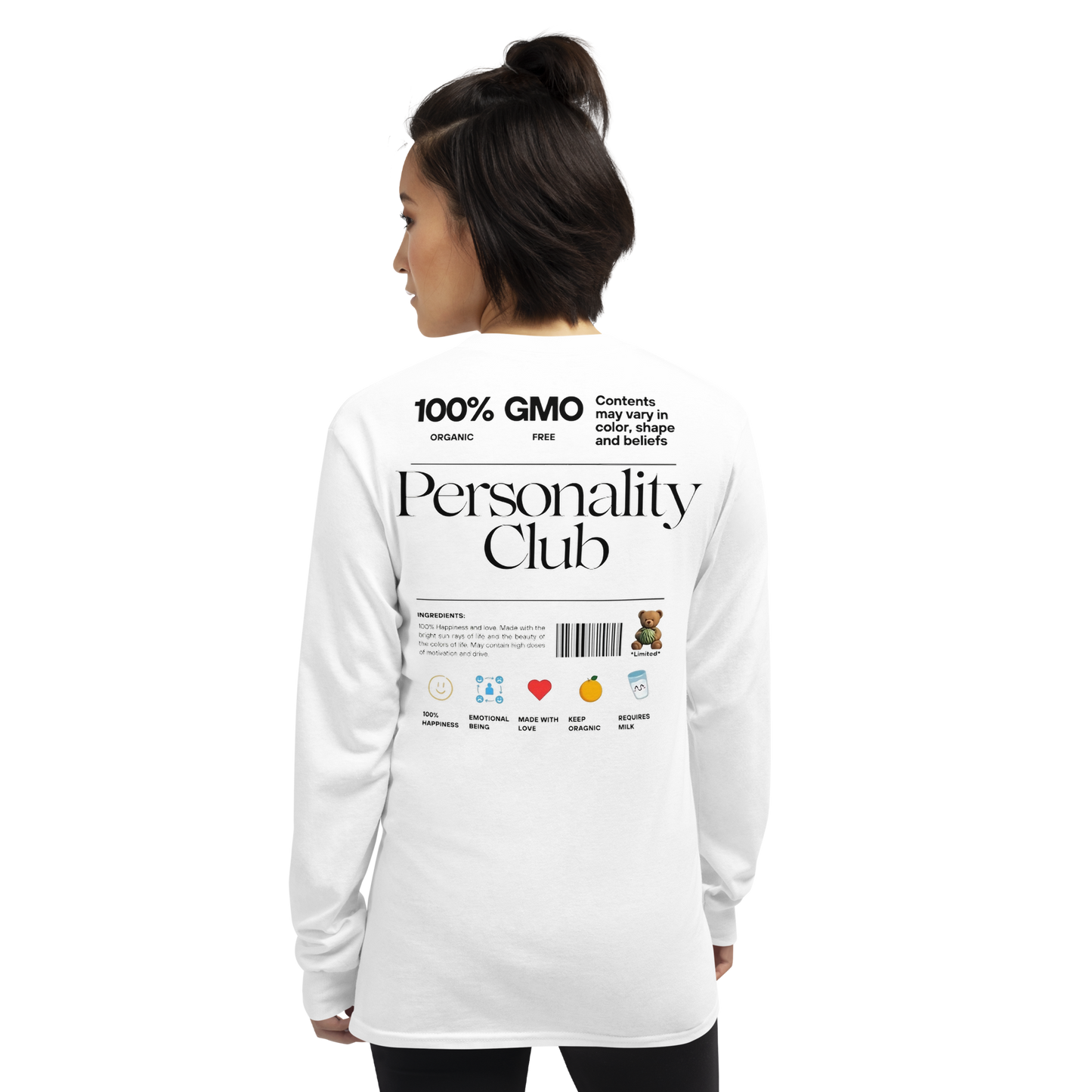 "Bold Personality" Long Sleeve Shirt