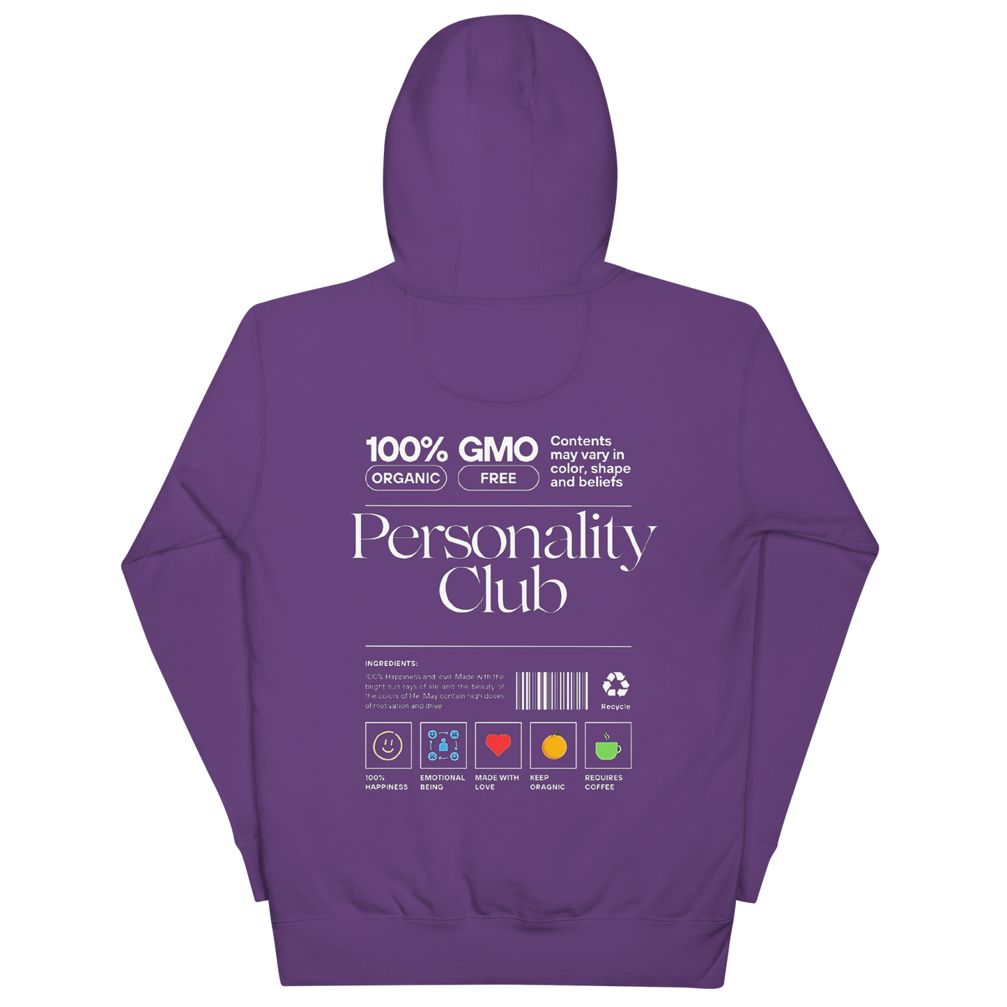 "Bold Personality" Hoodie